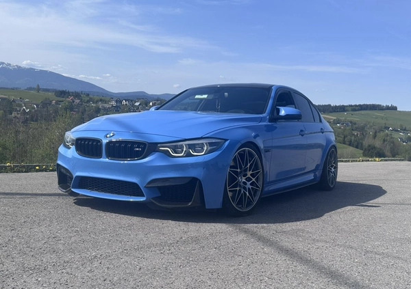 BMW M3 cena 225000 przebieg: 104000, rok produkcji 2017 z Rudnik nad Sanem małe 436